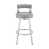 Light Grey Seat/ Brushed Stainless Steel Frame selected