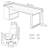 Premium Smoked Wood Veneer Desktop Desk-1806523335