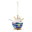 4.14'' Porcelain Animals Hanging Figurine Ornament