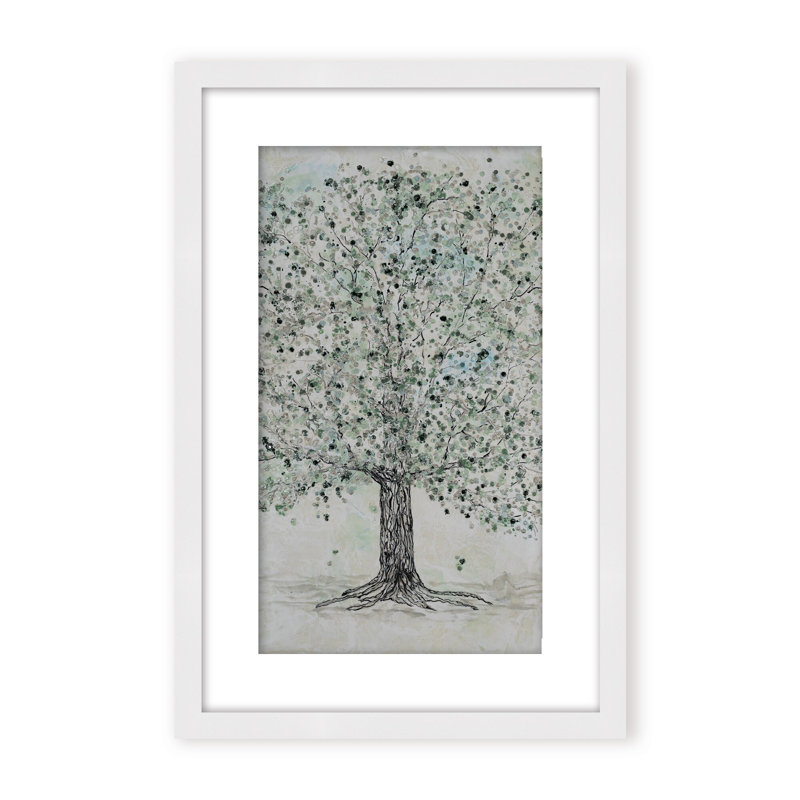 Nature Inspired "Lush Renewal" Canvas Wall Art By , 16" H x 12" W, Framed Canvas, Gold