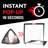 Net Playz Plastic Goal with Carrying Case