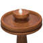 Polk Outdoor Weather Resistant Column Fountain with Light