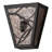 Jahiyah Steel Flush Mounted Sconce