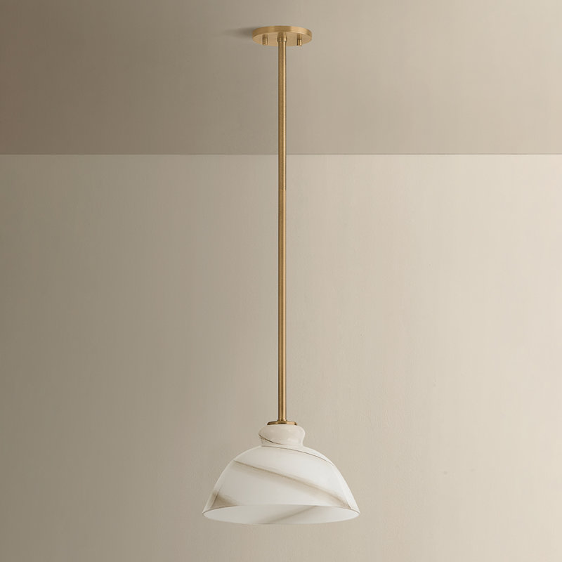 Luminaire suspendu 1 lumière Dessi, 12