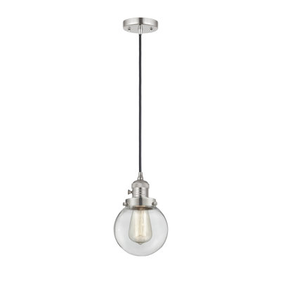 Luminaire suspendu sphère 1 lumière Lorri