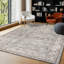 Machine Washable Vintage Area Rug Grey/Brown_BODA2304-266010328