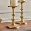 Ensemble de chandelles de table en aluminium 2 pièces-2043868596