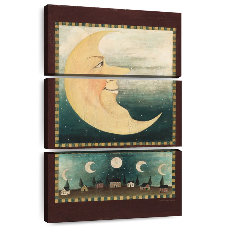 Oberle Moon Cycles, 65" H x 42" W