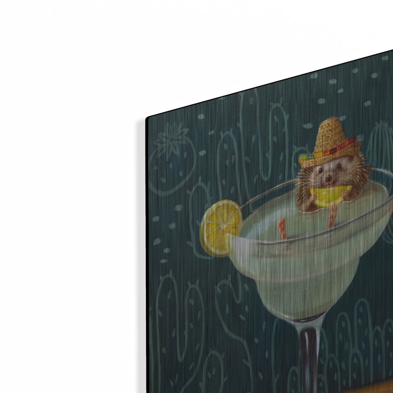  «Cinco De Mayo» par Lucia Heffernan, art mural en métal, 16 po x 24 po, H 24 po x l 16 po