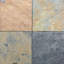 African 16" x 16" Slate Stone Look Wall & Floor Tile