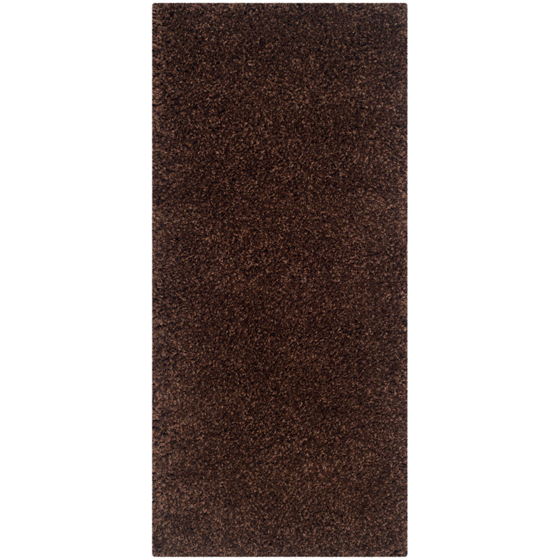 Tapis brun Angeliya, Tapis de couloir 2 pi 3 po x 9 pi, Brun