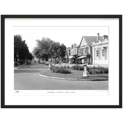 Formby, Chapel Lane C1965 by Francis Frith - Single Picture Frame Print