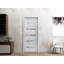 Dalle de porte standard en bois givré Quadro-87390777-87390764