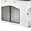 Meuble de rangement pour chien 43,3 po avec 3 tiroirs