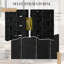 170cm H Solid Wood Folding Room Divider-64005133-64005134