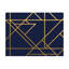 Gold Navy And Lines II Print by Guseul Park-26760746-26760747