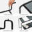 Selene Glass Top Metal Console Table