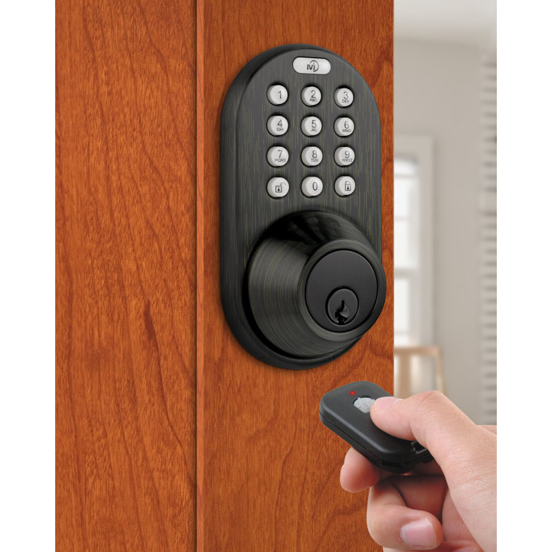 Smart Electronic Deadbolt, Oil Rubbed Bronze