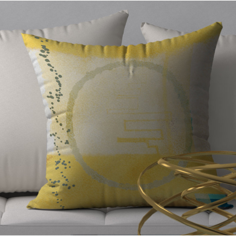 Reversible Throw Pillow, 18" x 18"