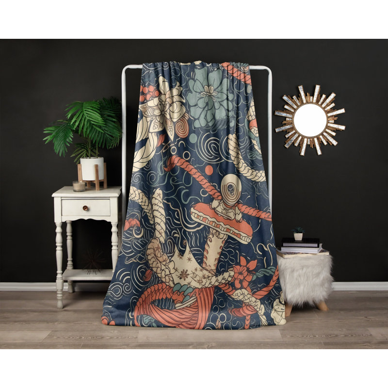 Throw Blanket, 60" L x 51" W