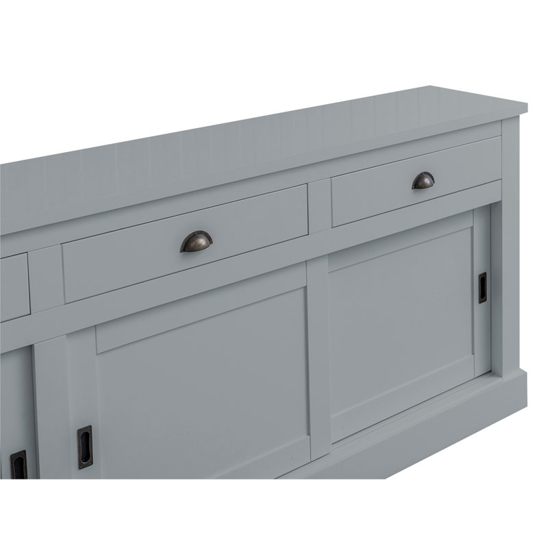 Ankit 300cm Sideboard, Window Grey