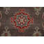 Tapis oriental géométrique Kazak fait à la main 10 x 13