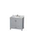 Sheffield 36" Single Bathroom Vanity Set with Mirror-636591597-656566799-656566796