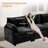 4 Piece Upholstered L Shaped Sectional Sofa-1367175786