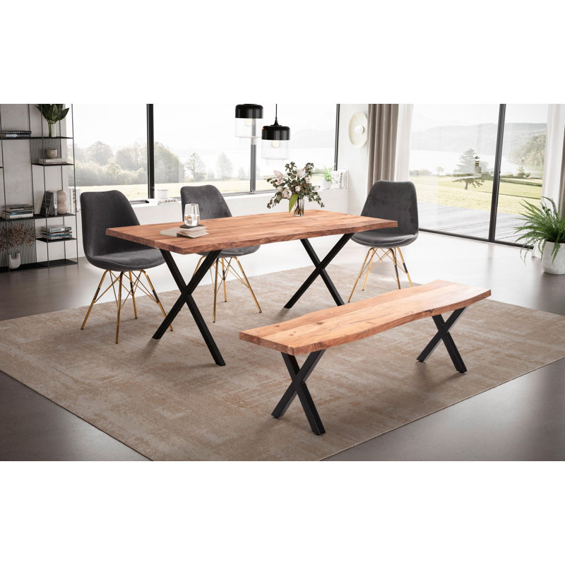 Fellows Rectangular Dining Table, 76cm H x 200cm L x 100cm W