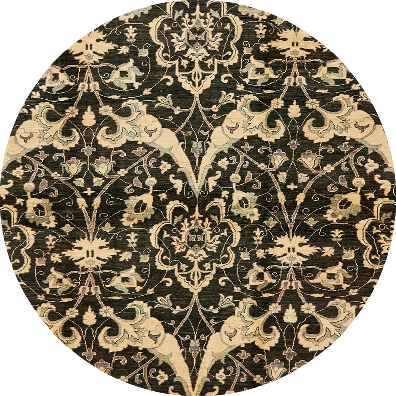 Tapis abstrait moderne 721, Rond 4 pi