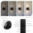 16.5" Rechargeable Dimmable Wall Sconce with Remote & Bulbs-1273288469