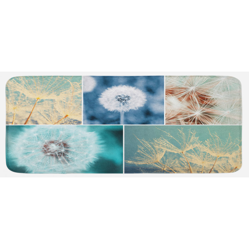 Tapis de cuisine pissenlit