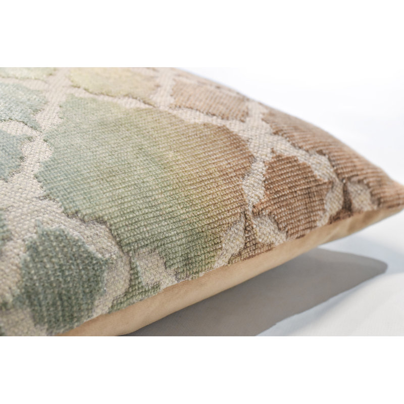 Square Woven Jacquard Pillow, Agave, 26"H x 26"W
