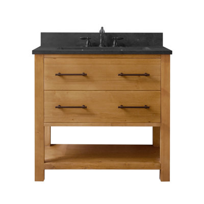 36" Pine Single Bathroom Vanity