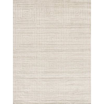 Castelli Geometric Area Rug in Ivory