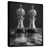 Black Floater Framed
