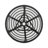 Outdoor Glass Top Faux Rattan Side Table,Tempered Glass Top End Table For Balcony Porch Deck-1588829531