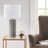 Ribbed Ceramic Table Lamp
