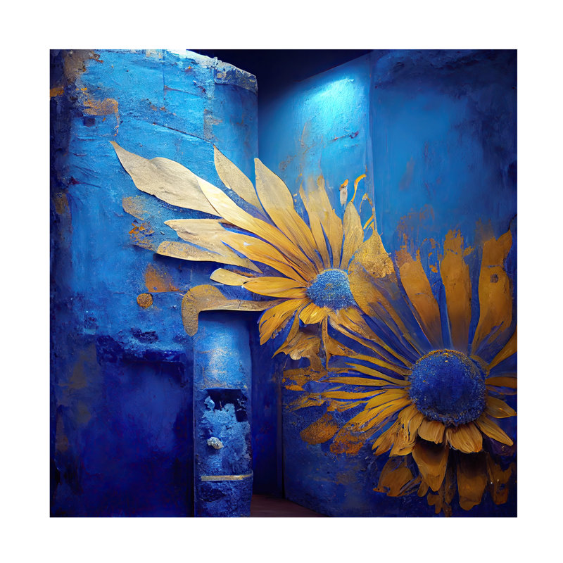 Art sur toile Sasha Sun God II, H 35 po x l 35 po