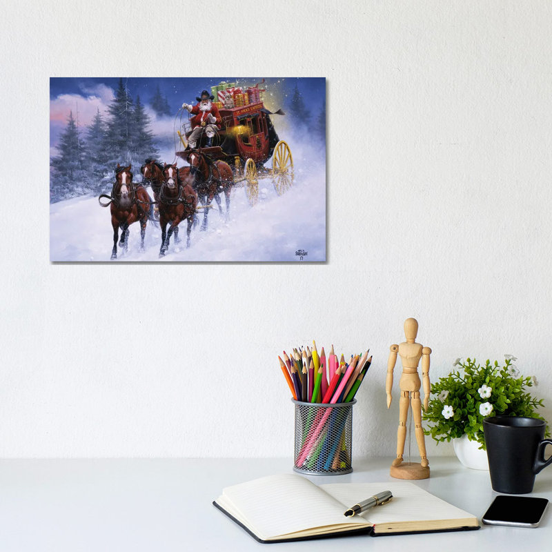 Nicks Express by Jack Sorenson - Wrapped Canvas Print, 20.32cm H x 30.48cm W x 1.905cm D