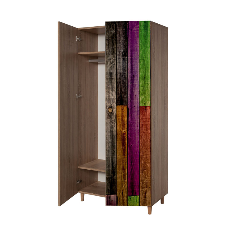 Billie 2 Door Manufactured Wood Wardrobe