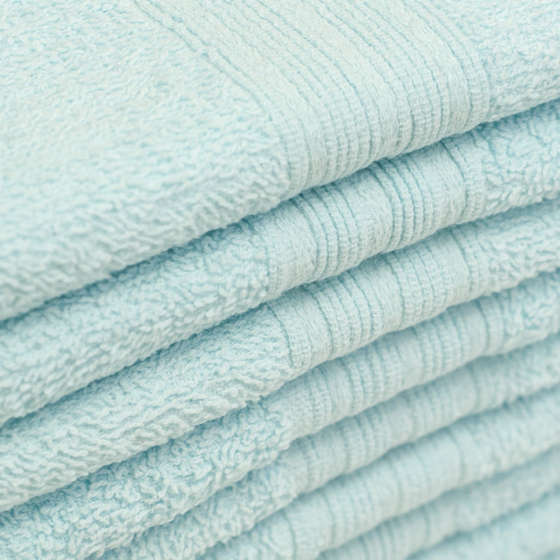 Débarbouillette 100% coton Amoakuh, Verre turquoise