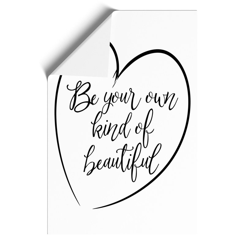 Own Kind of Beautiful - Frameless Print, 84cm H x 59cm W x 0.1cm D
