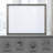 Jehoram Gray Finish Mirror