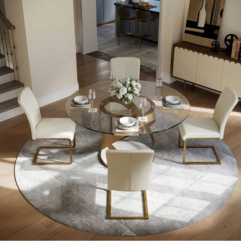 Sammy Table Moder Glass