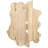 "Sands Serenade I" Hand Made & Hand Finished Dimensional Solid Paulownia Wood Abstracts Wall Art