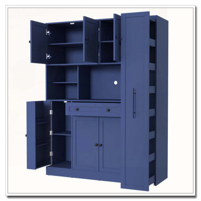 Armoire de cuisine sur pied Traditional
