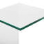 Paseo Glass Top C Table End Table