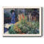 Glaïeuls par Monet - Toile tendue avec châssis rustique-210528590-210528585
