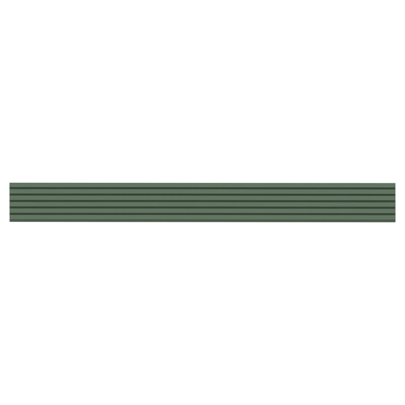 SereniSlats Mineral Sage 94.5 in. x 9.5 in. Green Acoustic Wall Panel, 3D Fluted Wood Slat Sound Absorbing Paneling (24.8 sq. ft.)